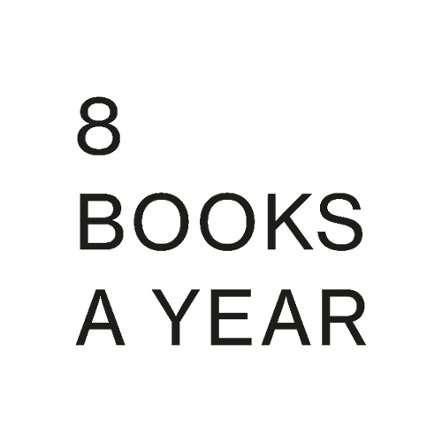 8 Books A Year Logo